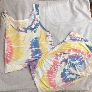 Grayson Threads Colorful Tie-Dye Pajama Set